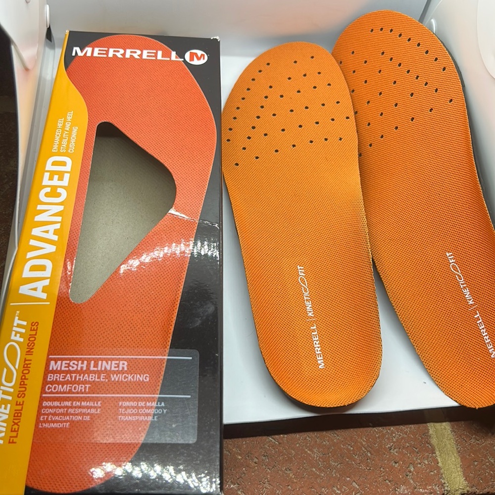 Merrell Advanced Kineticfit Show Inserts Size 13